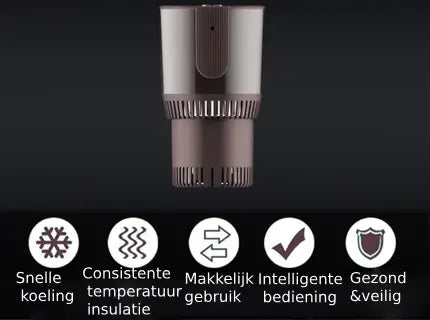 SmartCup -2 in 1 Electrische Auto Bekerhouder